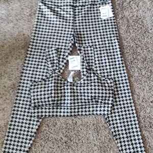 Women's Houndstooth Leggings Set